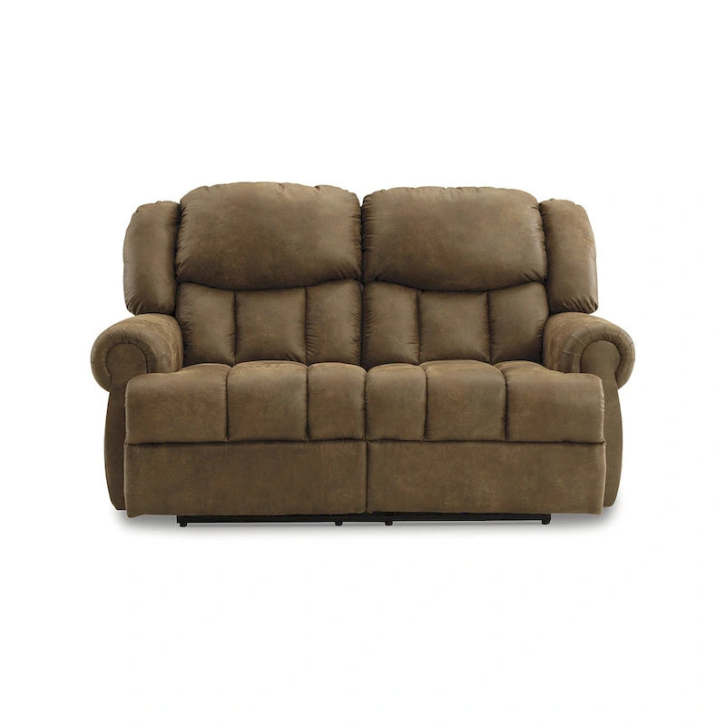 Signature Design by Ashley Boothbay braunes Relax-Zweisitzer-Sofa – 75W x 42D x 47H