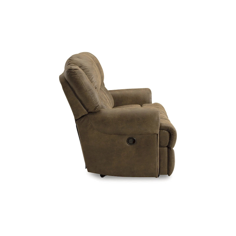 Signature Design by Ashley Boothbay braunes Relax-Zweisitzer-Sofa – 75W x 42D x 47H