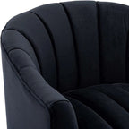 Set da soggiorno moderno SEYNAR in velluto imbottito, composto da 3 pezzi, con gambe dorate