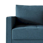CraftPorch zeitgemäßes minimalistisches Loveseat mit Leinenbezug