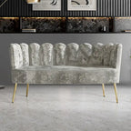 CraftPorch Luxurious Velvet Upholstered 3-piece Living Set