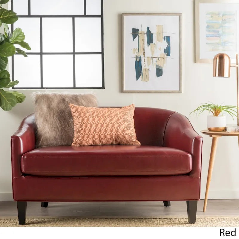 Divanetto in ecopelle Justine di Christopher Knight Home