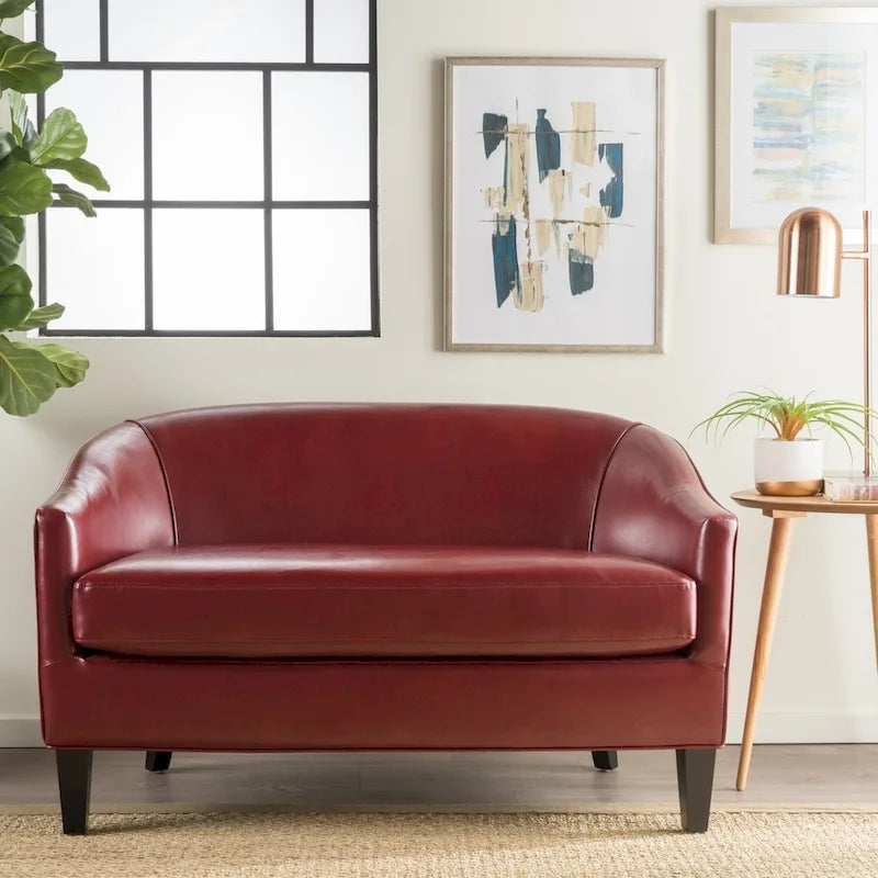 Divanetto in ecopelle Justine di Christopher Knight Home