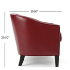 Divanetto in ecopelle Justine di Christopher Knight Home