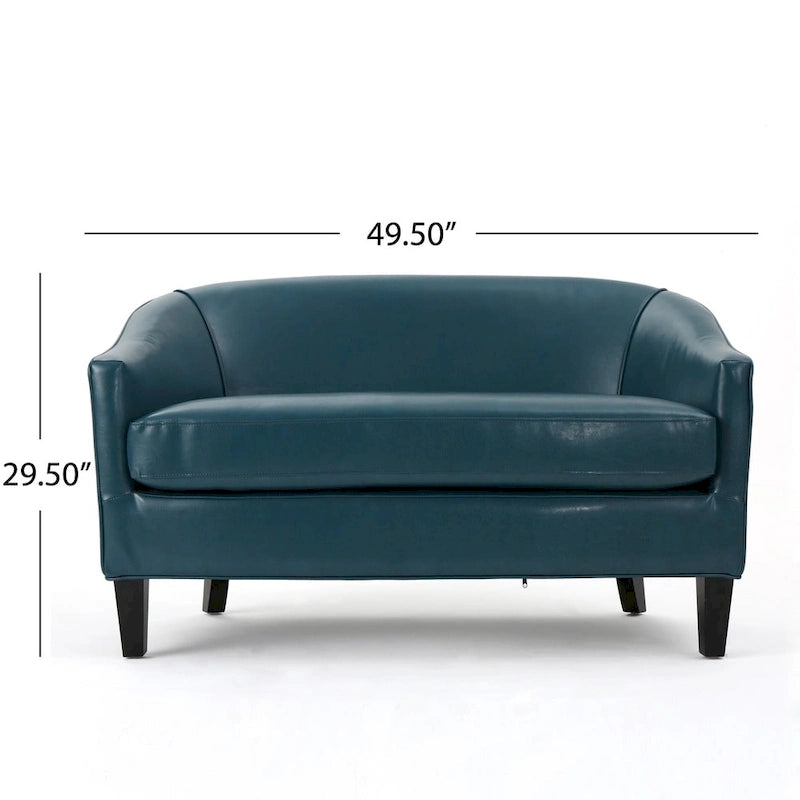Divanetto in ecopelle Justine di Christopher Knight Home