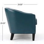 Divanetto in ecopelle Justine di Christopher Knight Home