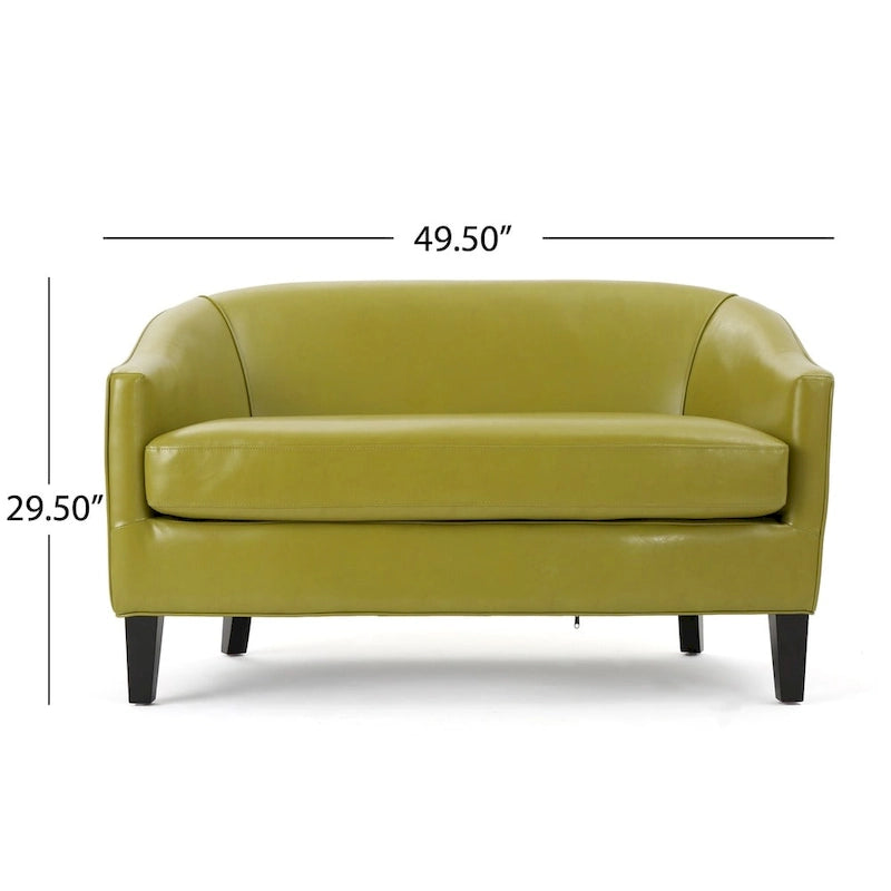 Divanetto in ecopelle Justine di Christopher Knight Home