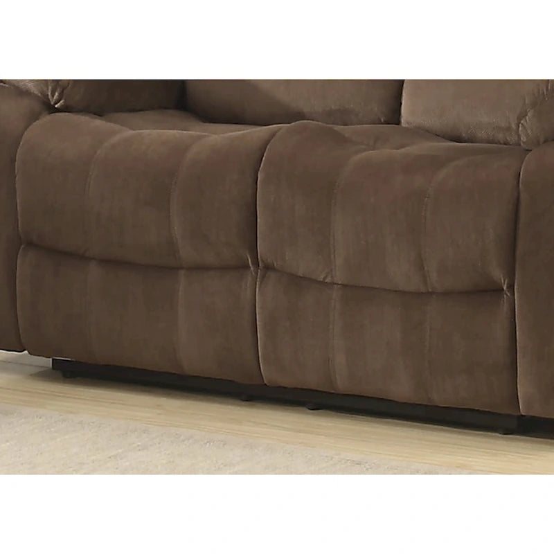 Copper Grove Shademill 3-piece Brown Reclining Living Room Set