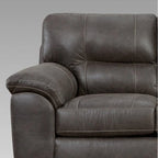 Roundhill Furniture Tirana modern, szövetborítású, párnázott karfás, 4 részes kanapészett Sequoia Ash színben