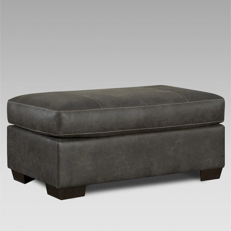 Roundhill Furniture Tirana modern, szövetborítású, párnázott karfás, 4 részes kanapészett Sequoia Ash színben