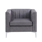 Nowoczesny zestaw sof do salonu Morden Fort, 3-częściowy zestaw: sofa, dwuosobowa sofa i fotel