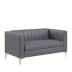 Nowoczesny zestaw sof do salonu Morden Fort, 3-częściowy zestaw: sofa, dwuosobowa sofa i fotel