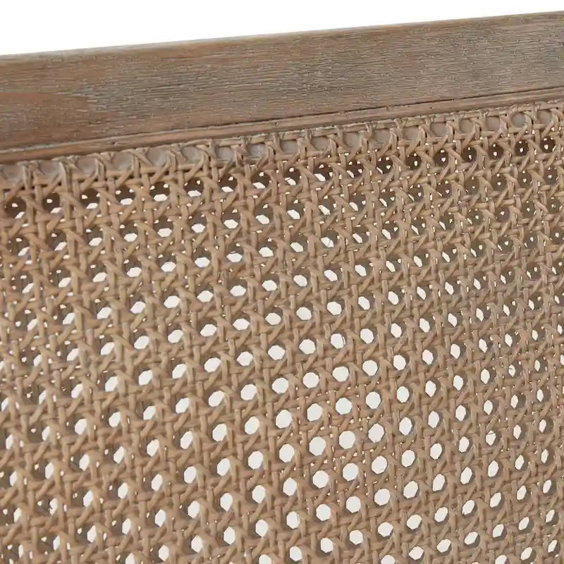 Panca Willshire beige in legno naturale recuperato Madison Park