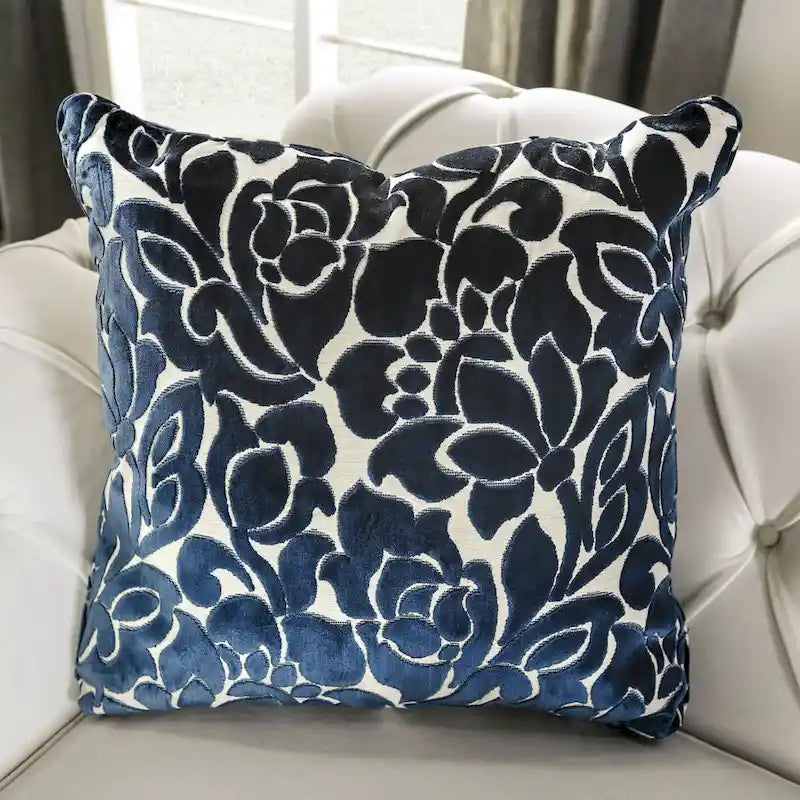 Addae glamoureuze 2-delige bankenset van witte stof met capitonnering van Furniture of America