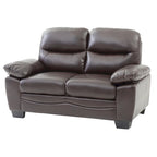 Dwuosobowa sofa Marta ze sztucznej skóry