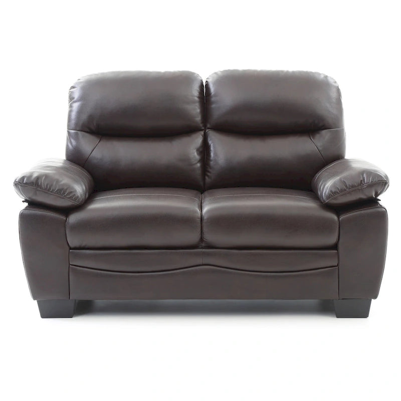 Dwuosobowa sofa Marta ze sztucznej skóry