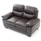 Dwuosobowa sofa Marta ze sztucznej skóry