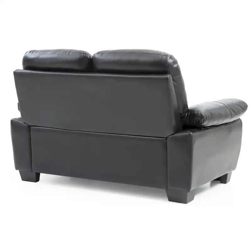 Dwuosobowa sofa Marta ze sztucznej skóry