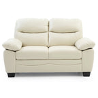 Dwuosobowa sofa Marta ze sztucznej skóry