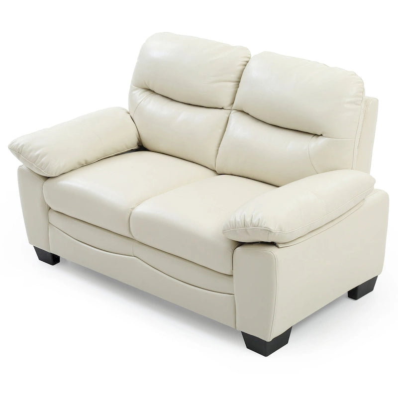 Dwuosobowa sofa Marta ze sztucznej skóry