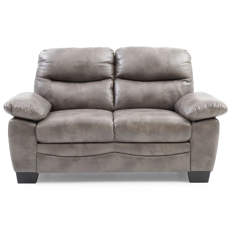 Dwuosobowa sofa Marta ze sztucznej skóry