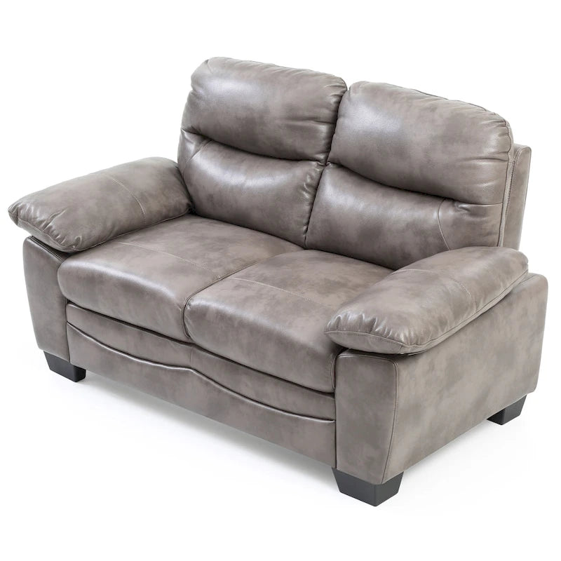 Dwuosobowa sofa Marta ze sztucznej skóry