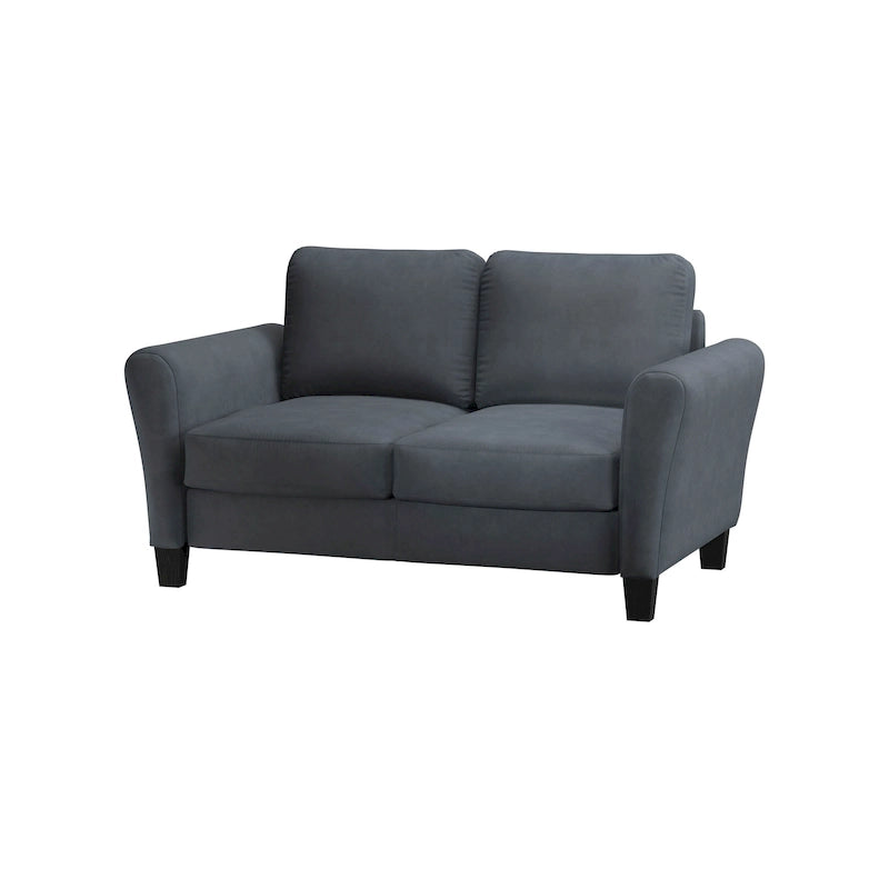 iLounge Waverly Microfiber Loveseat