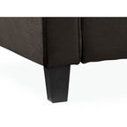iLounge Waverly Microfiber Loveseat