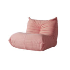 Comfortabele luie vloersofa, zitzakstoelen van teddyfluweel voor woonkamer, slaapkamer, kantoor of salon