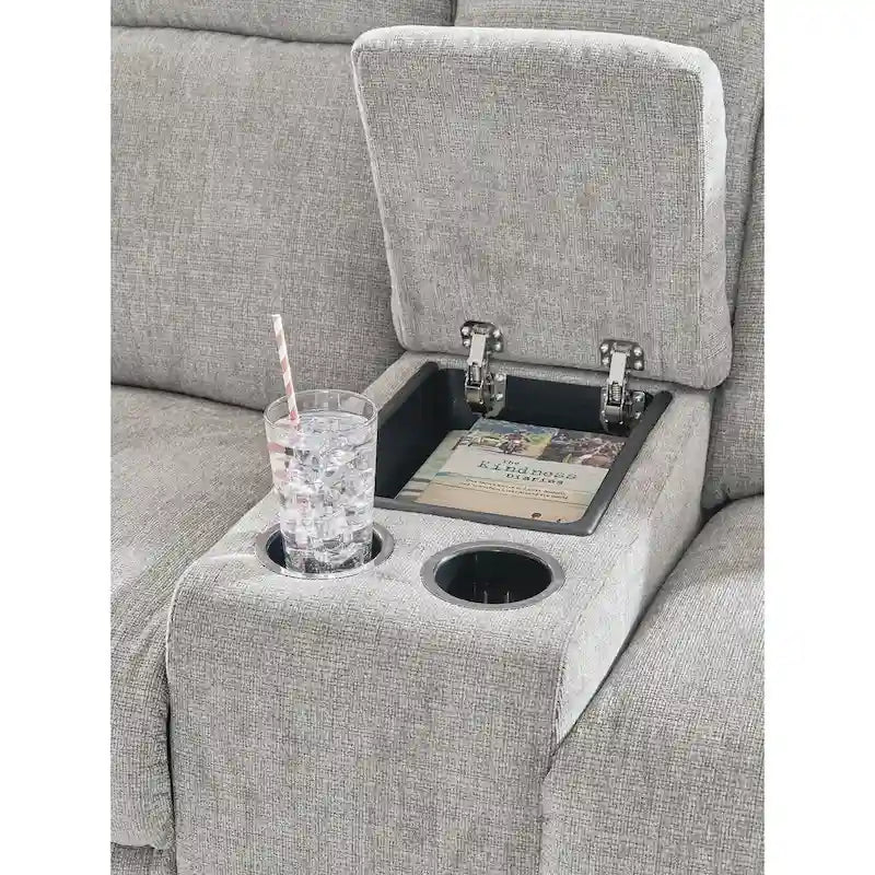 Signature Design by Ashley Barnsana elektrische relax-2-zitsbank met console