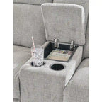 Signature Design by Ashley Barnsana elektrische relax-2-zitsbank met console