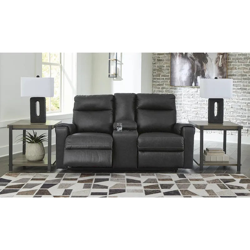 Signature Design by Ashley Barnsana elektrische relax-2-zitsbank met console