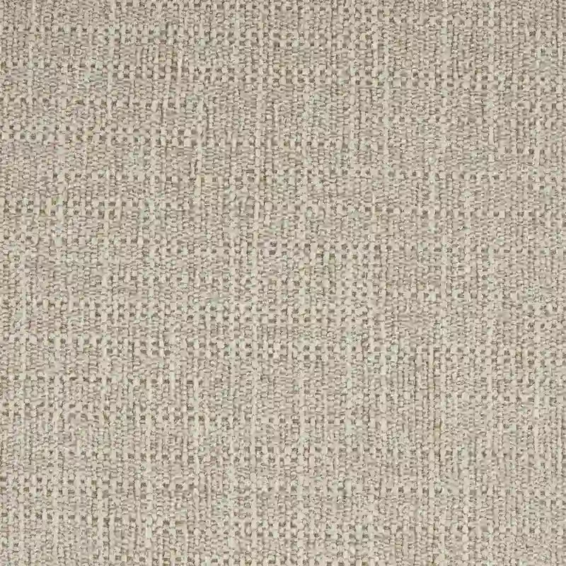 Divanetto Chesterfield in lino Morden Fort con capitonné a bottoni, borchie e gambe in legno massiccio per il soggiorno