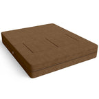 Ensemble causeuse-lit convertible Jaxx Zipline format grand lit et pouf