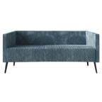 Set da soggiorno CraftPorch, 3 pezzi, moderno in velluto a coste e imbottito in velluto glamour