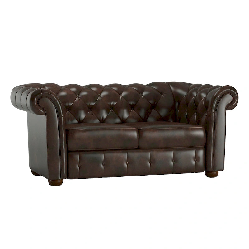 Knightsbridge-tuftattu Chesterfield-kahden istuttava sohva, iNSPIRE Q Artisan