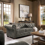 Knightsbridge-tuftattu Chesterfield-kahden istuttava sohva, iNSPIRE Q Artisan