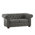 Knightsbridge-tuftattu Chesterfield-kahden istuttava sohva, iNSPIRE Q Artisan