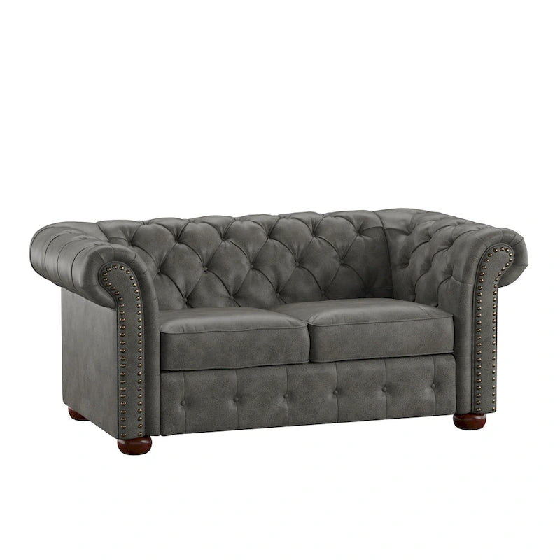Knightsbridge-tuftattu Chesterfield-kahden istuttava sohva, iNSPIRE Q Artisan