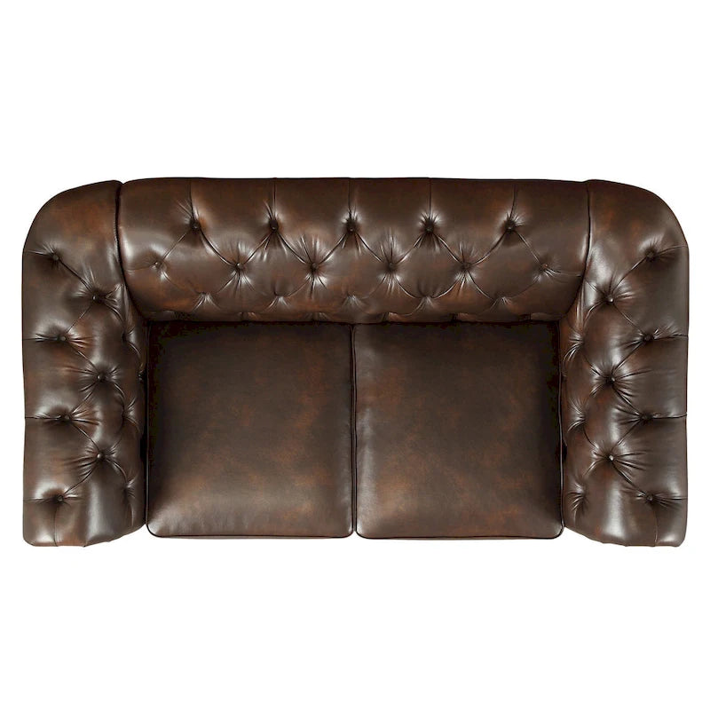 Knightsbridge-tuftattu Chesterfield-kahden istuttava sohva, iNSPIRE Q Artisan