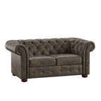Knightsbridge-tuftattu Chesterfield-kahden istuttava sohva, iNSPIRE Q Artisan