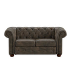 Knightsbridge-tuftattu Chesterfield-kahden istuttava sohva, iNSPIRE Q Artisan