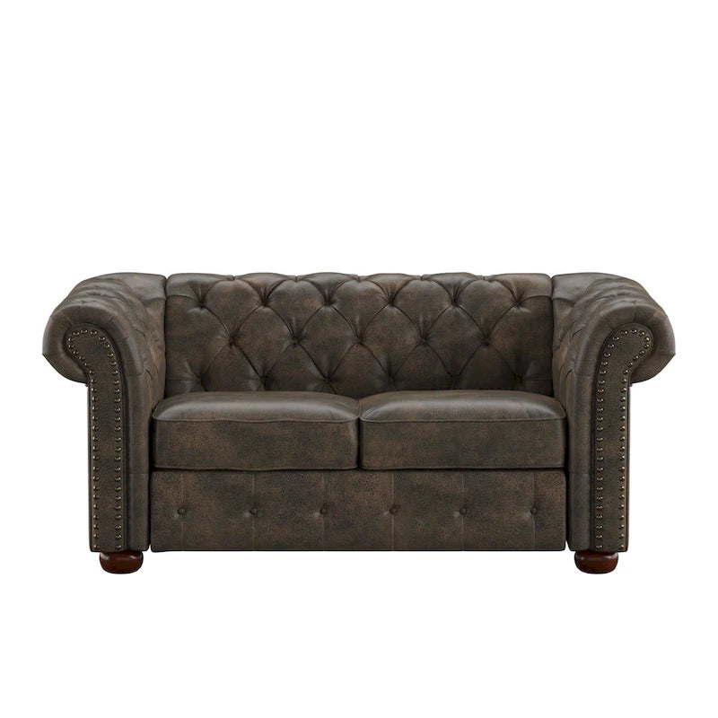 Knightsbridge-tuftattu Chesterfield-kahden istuttava sohva, iNSPIRE Q Artisan
