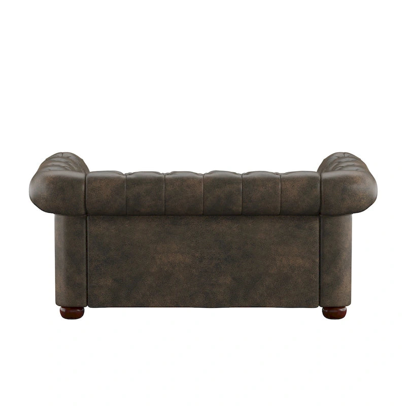 Knightsbridge-tuftattu Chesterfield-kahden istuttava sohva, iNSPIRE Q Artisan