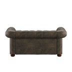 Knightsbridge-tuftattu Chesterfield-kahden istuttava sohva, iNSPIRE Q Artisan