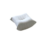 Vloerstoel van traagschuim, comfortabele rugsteun, luie sofa voor lezen, gamen en mediteren, teddy-stof