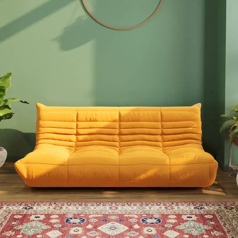 Weiches Bodensofa, bequemes Sitzsacksofa für das Wohnzimmer