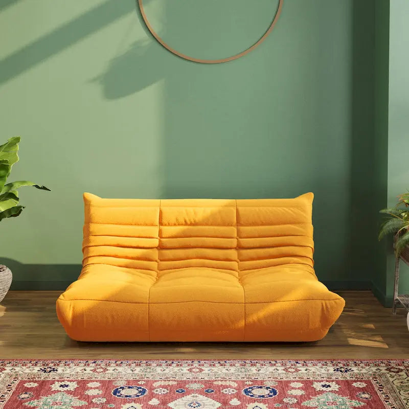 Weiches Bodensofa, bequemes Sitzsacksofa für das Wohnzimmer