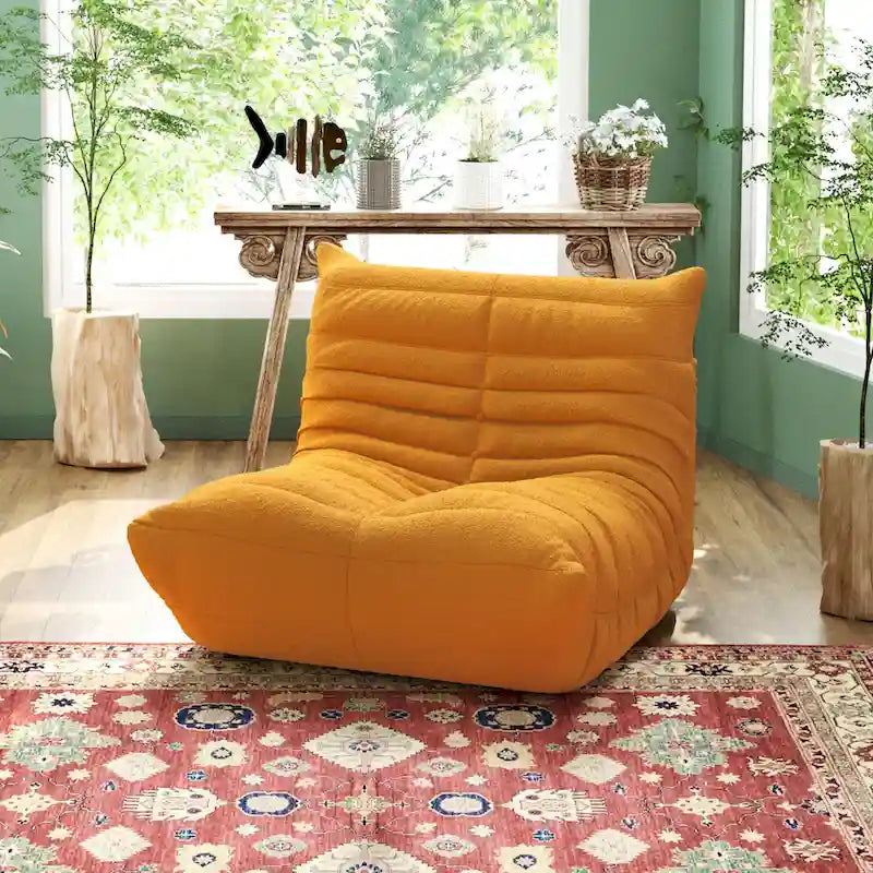Weiches Bodensofa, bequemes Sitzsacksofa für das Wohnzimmer