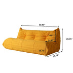 Weiches Bodensofa, bequemes Sitzsacksofa für das Wohnzimmer